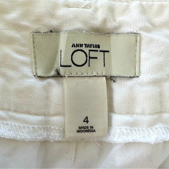 LOFT White Mini Skirt - Picture 7 of 8